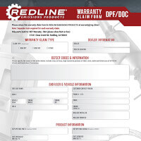 REP Warranty form image