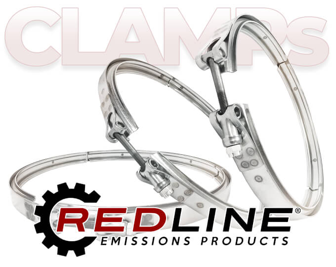 Clamps by Redline Emissions Products