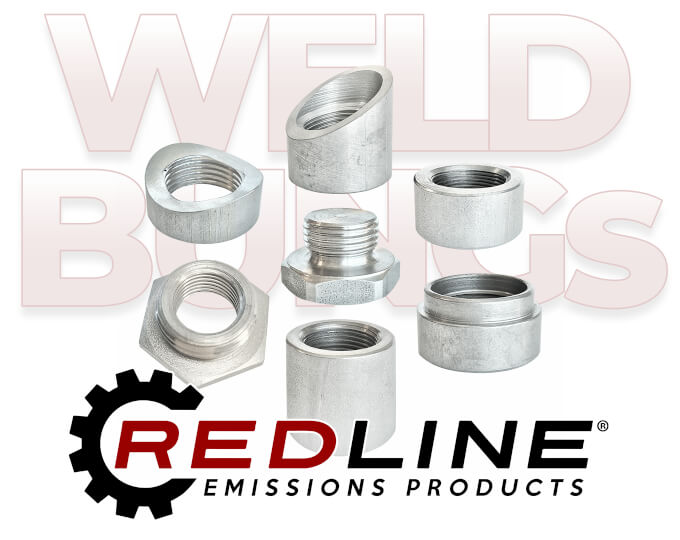 Weld Bungs by Redline Emissions Products
