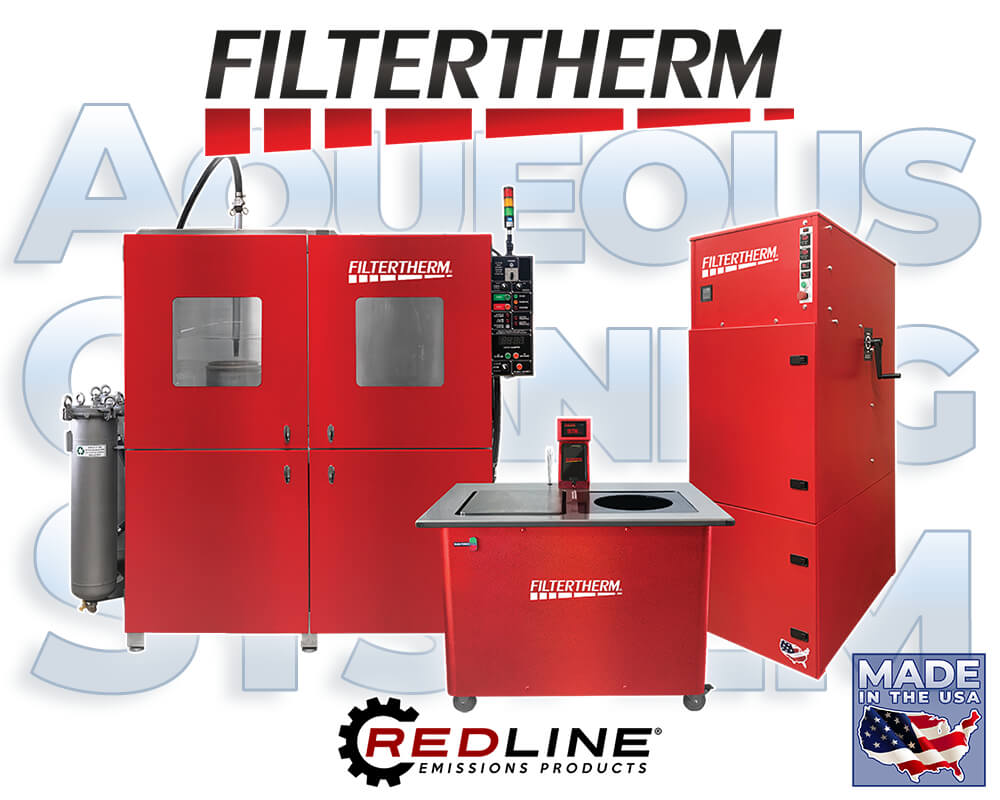 Aqueous DPF Cleaning System by Redline Emissions Products