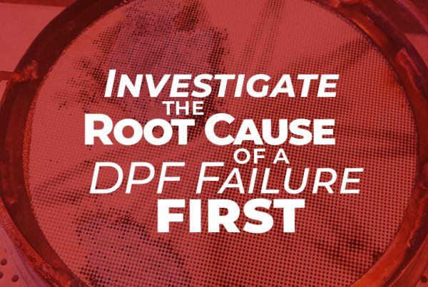 Investigate a DPF failure Article