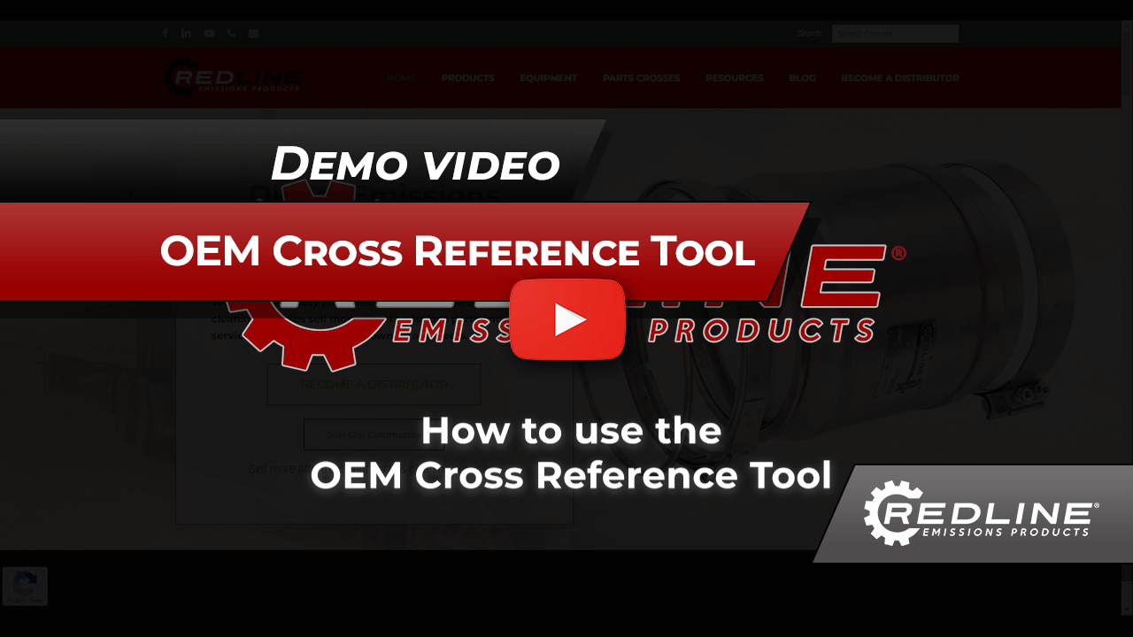 How to use the OEM Cross-Reference Tool to look up aftertreatment parts VIDEO