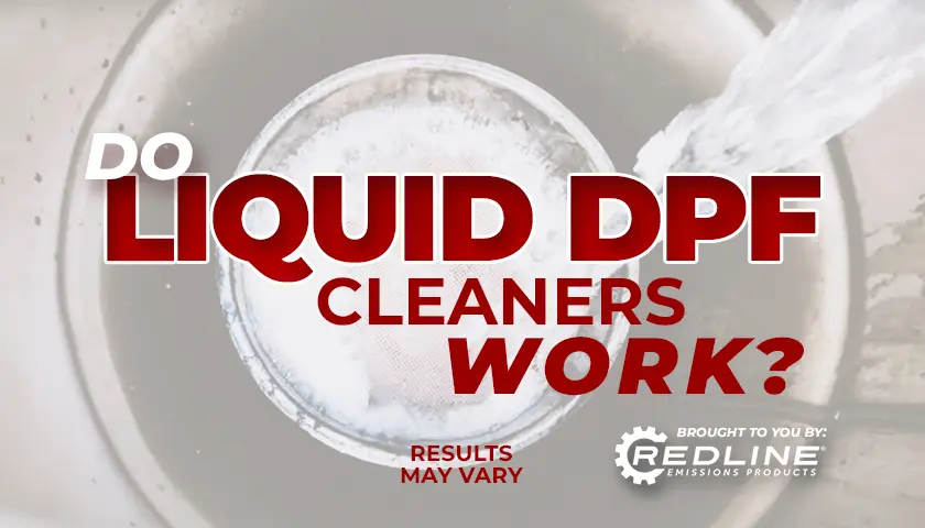 Do Liquid DPF Cleaners Work? Article image