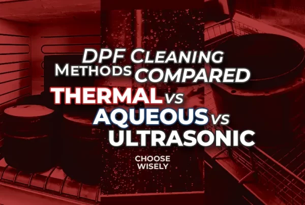 DPF Cleaning Methods Compared: Thermal vs Aqueous vs Ultrasonic