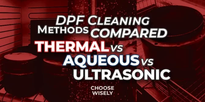 DPF Cleaning Methods Compared: Thermal vs Aqueous vs Ultrasonic