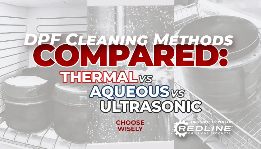 DPF Cleaning Methods Compared: Thermal vs Aqueous vs Ultrasonic