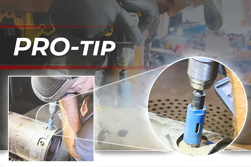 Replacing a DPF Weld Bung - PRO-TIP